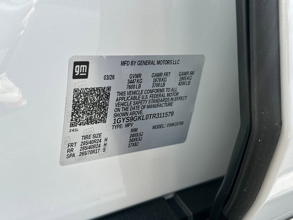 2026 Cadillac Escalade Platinum Sport